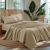 AiAngu 100% Egyptian Cotton Sheet Set 4 Piece, Luxury 1000