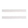 Xvnoesza 2Pcs Irregular Edge Metal Paper Tearing Ruler for Crafting