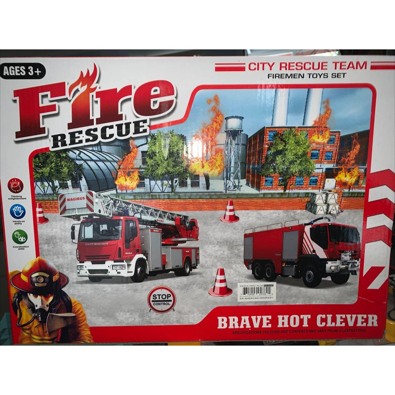 Hua S Toys Fire Rescue Team Play Set