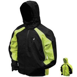 FROGG TOGGS Men's Toadz Kikker II Reflective Waterproof Rain Jacket