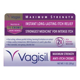 Vagisil Crema Calmante Femenina 28g Antipicazón Fuerza Max