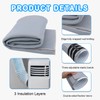 HUAREW Portable AC Hose Insulation Sleeve, Air Conditioner Hose Insulated