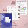 PLANBERRY Large Budget Planner & Monthly Bill Organizer with Pockets
