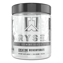 Creatina Monohidrato Ryse Up Natural 300g 60 Porciones