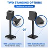 Freestanding Ballot Box Collection with Silent Caster Wheels: Secure and