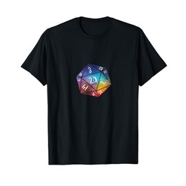Universe Vintage/Retro D20 Dice DnD T-Shirt T-Shirt