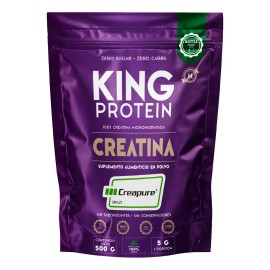 King Protein Creatina Monohidratada Creapure® - 500g Sabor Sin sabor