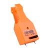 Ejoyous Car fuse puller, car fuse tester, multifunctional, orange, plastic,