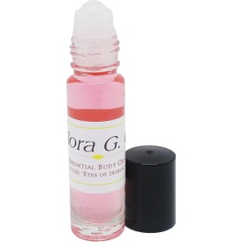 Flora Gorgeous Gardenia - Type G For Women Scented Body Oil Fragrance [Roll-On - Pink - 1/3 oz.] - ID#24756