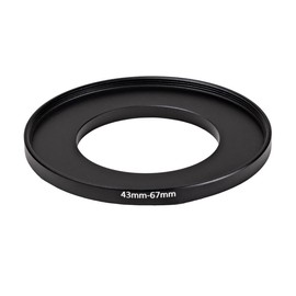 43mm to 67mm Step-Up Ring Filter adapter (43mm-67mm) Camera Filter Ring for 67mm UV ND CPL Filter (MPIXO)