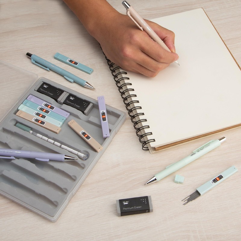 Mr. Pen- Pastel Mechanical Pencil Set, 4 Pack, 2 Sizes,