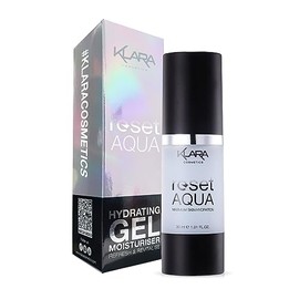 Klara Cosmetics Reset Aqua Moisturising Gel Face Gel Moisturiser Hydrating Moisturiser