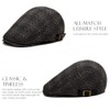 Sumolux Mens Newsboy Cap Winter Beret Hat Cabbie Flat Cap