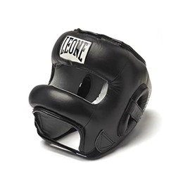 LEONE 1947, Helmschutz, Unisex-Erwachsene, Schwarz, L, CS425