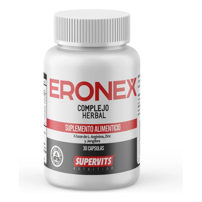 Supervits Pack Eronex Complejo Herbal Salud Capsulas Sfn Sabor