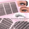 Godvenus 고드베누스 속눈썹 클러스터 키트 위스피 천연 DIY 연장 10-16mm
