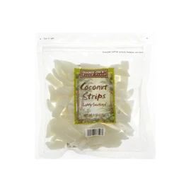 3 Pack Trader Joe's Dried Fruit Coconut Strips Lightly Sweetened