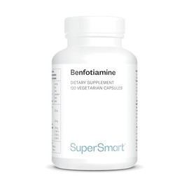 Benfotiamine - Vitamin B1 - Boosts Metabolism - Vegan - SuperSmart