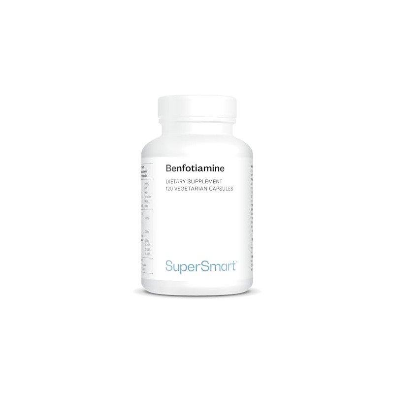 Benfotiamine - Vitamin B1 - Boosts Metabolism - Vegan -