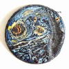 Van Gogh Starry Night Iron On Patch, Embroidered Sew On