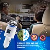 Car Air Purifier 3in1 Premium Stainless Steel HEPA Filter Ionizer