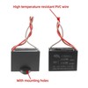 CBB61 5uf+5uf 3-Wire 250V AC Ceiling Fan Capacitor - 50/60