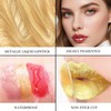 Prreal Metallic Liquid Lipstick, Glitter Lip Gloss, Moisture Shimmer Lip