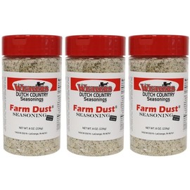 Weavers Dutch Country Farm Dust Seasoning (3 pack Farm Dust 8oz)