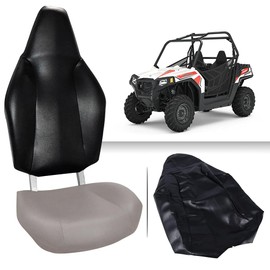 PIT66 Seat Back Seat Cover, Compatible with 2012-2018 Polaris RZR 570/2008-2014 Polaris RZR 800 (All Models)/2011-2014 Polaris RZR 900 (All Models)/2014-2017 ACE 325/570