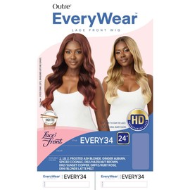 Outre Lace Front Wig - Everywear - Every 34 (FROSTED ASH BLONDE)