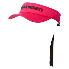 Jack Bunny 262-4287904 Women's Sun Visor (Ribbon Included, Adjustable Size) / Golf Hat, 090_pink