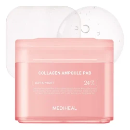 Mediheal Collagen Ampoule Pad Tónico Facial Día/Noche