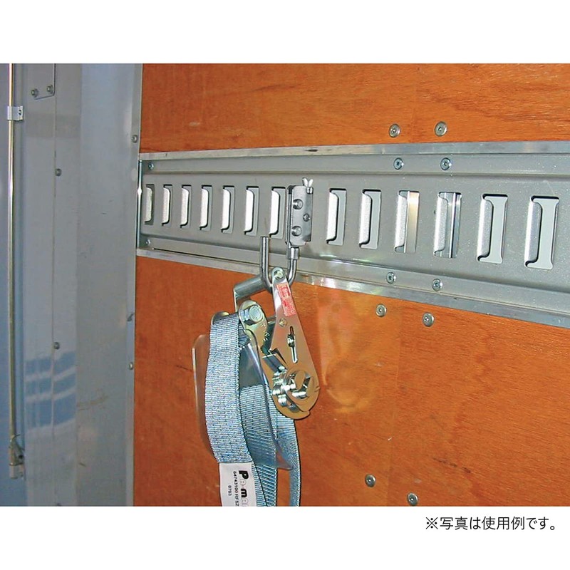 pa-man E-Clip with J Hook, Steel Lashing Rail, Hardware, 360°