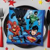 Unique Justice League Beverage Paper Napkins - 5" x 5",