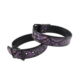 Armband Leather Harness for Man Adjustable Armband Harness Belt 2 PCS, Snakeskin, Adjustable, Armband Leather Harness