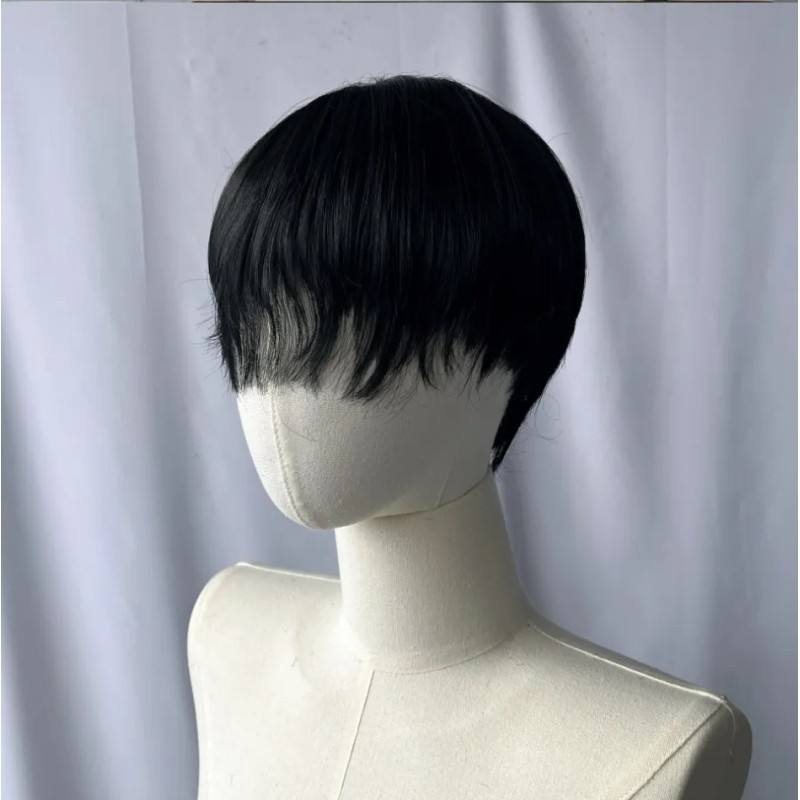 Pelucas De Cabello Natural Para Mujer Pelucas Cortas Marrón