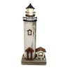 K KILIPES Wood Lighthouse with Led Light Nautical Decorations for