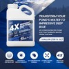 1 Gallon Midnight Blue Pond Dye, 4X Concentrate Pond Dye