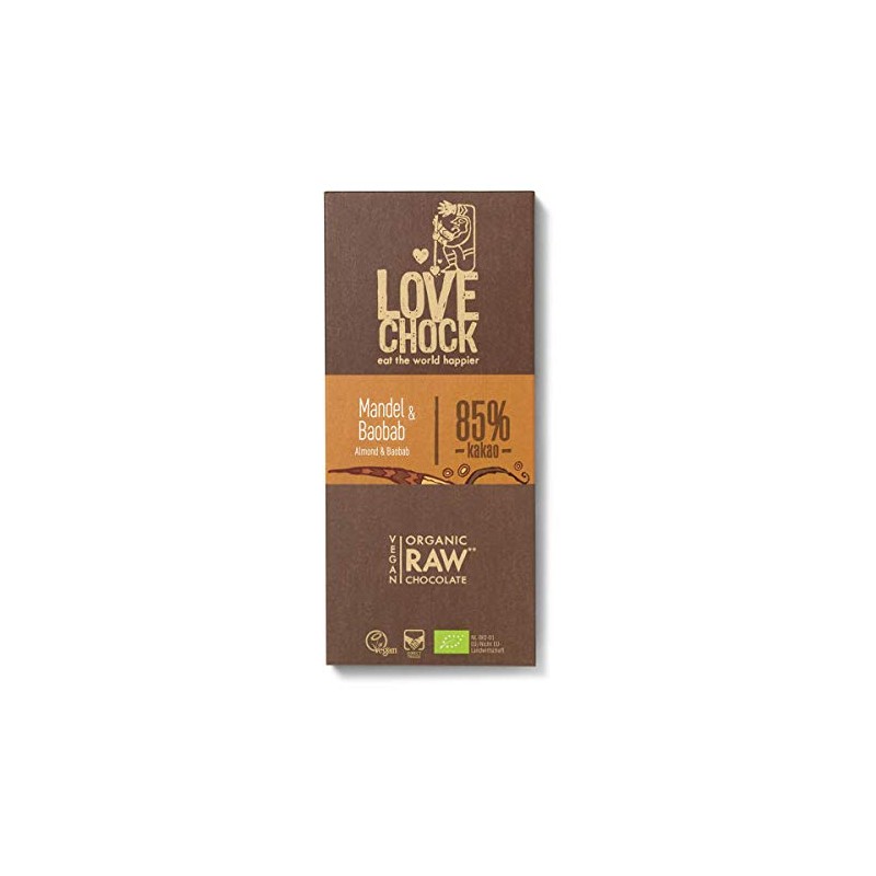 Lovechock - Almond Baobab - 70 g - Pack of