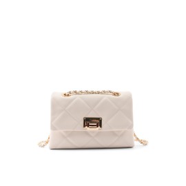 ALDO Women's Simkee Crossbody Bag, White Combo, Medium