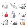 WJSYSHOP Cat Cookie Cutters 9-Pc Set - C