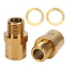 RISK Bike Pedal Extender Titanium Alloy Bicycle Pedal Extended Spindle