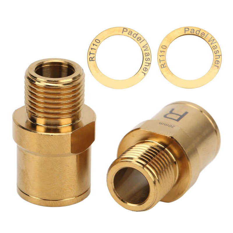 RISK Bike Pedal Extender Titanium Alloy Bicycle Pedal Extended Spindle