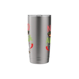 Nacho Average Poppi Mexican Mustache Cinco de Mayo Stainless Steel Insulated Tumbler