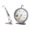 Itian Backofenthermometer, Ofenthermometer Edelstahl mit Großem Zifferblatt, Bratenthermometer Backofen Überwachung