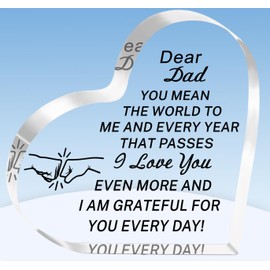 TTOVEN Dad Gifts Father's Day Gifts Dad Birthday Gifts Dad Acrylic from Daughter Son