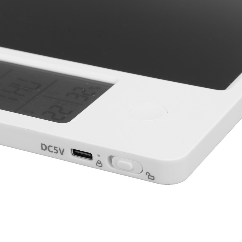 Electronic Calendar Writing Board Desktop Digital Display Handwriting Drawing Tablet