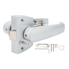 Bathroom Door Lock Aluminum Alloy for 30‑35mm Door Thickness RV Marine Office Buildings Apartment Warehouse