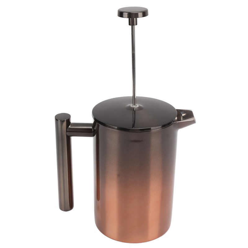 French Press Coffee Tea Maker with Filter Double Layer 304