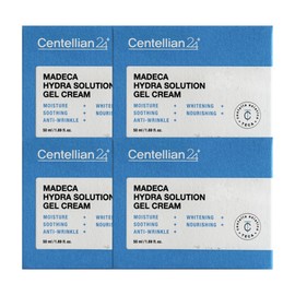 Centellian 24 Madeca Hydra Solution Gel Cream 50ml 4 pieces JJ Mall / 센텔리안24 마데카 하이드라 솔루션 젤 크림 50ml 4개  JJ몰